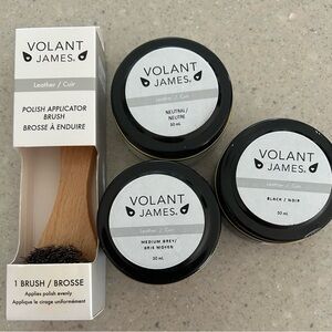 Leather Care Kit - Black and Gray